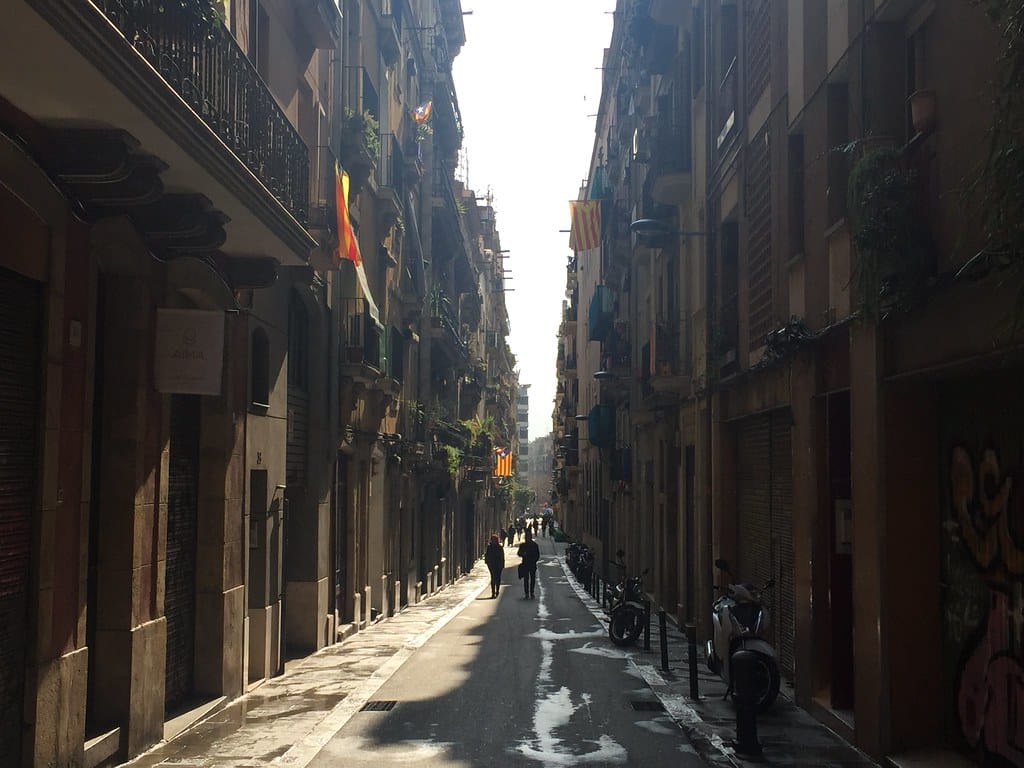 de straten van barcelona
